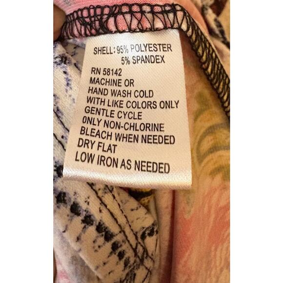 London Times Halter Neck Abstract Print Maxi Dress Size 12 - Picture 5 of 5